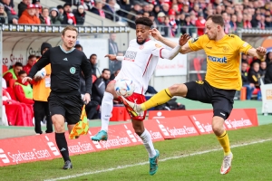 Isiah Young Rot-Weiss Essen vs. SpVgg Bayreuth 05.03.2023