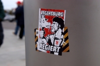 Jahn Regensburg feiert Sieg gegen Wacker Burghausen