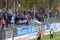 Fans der Stuttgarter Kickers im Babelsberger Karli