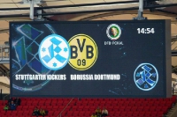 Stuttgarter Kickers vs. Borussia Dortmund, 16.08.2014