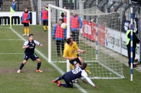 Babelsberg kriegt gegen Auerbach den Ball nicht rein