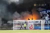 Pyro-Aktion der Babelsberger Ultras im Ostblock