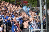 Fans des DSC Arminia Bielefeld beim SV Babelsberg 03