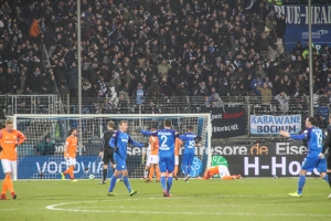 Spielszenen Darmstadt 98 in Bochum Februar 2018