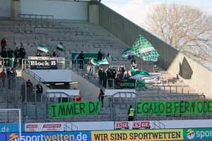 SV Rödinghausen Fans in Essen 27-11-2021