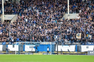 Waldhof Mannheim Ultras Fans Support gegen Rot-Weiss Essen 22.10.2022