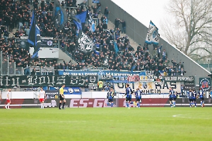 SV Waldhof Mannheim Fans in Essen 16.04.2023