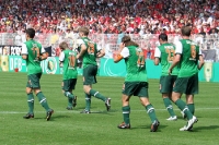 Spieler des SV Werder Bremen zu Gast in Berlin