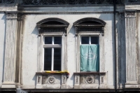 Werder-Fahne im Fenster ...