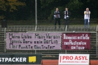 Tebe-Fans beim Pokalspiel gegen den Berliner AK