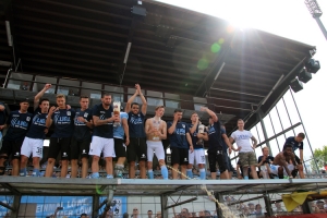 TSV 1860 München feiert Aufstieg in 3. Liga
