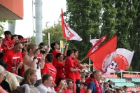 Fans des Berliner AK 07 beim Berliner Pokalfinale 2012 im Jahn-Sportpark
