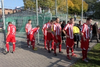 Spieler des SV Lichtenberg 47 beim Spitzenspiel gegen Eintracht Mahlsdorf, 2011/12