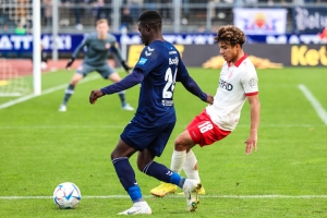 Kebba Badjie, Lawrence Ennali VfB Oldenburg vs. Rot-Weiss Essen 06.11.2022