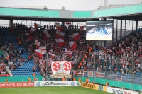 Choreo Stuttgarter Fans in Bochum