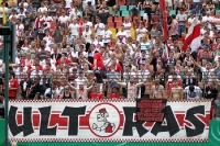 VfB Stuttgart beim Pokalspiel im Jahn Sportpark