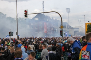 VfL Bochum Fans Aufstiegsfeier 1. Bundesliga 23-05-2021