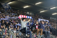 Bochum Fans, Ostkurve feiert Sieg im DFB Pokal