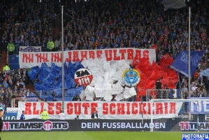 Bochumer Ultras gratulieren Schickeria
