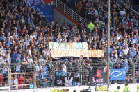 Gegen RB Bannershow der Bochumer Fans