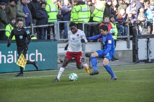 Spielszene Bochum gegen Nürnberg