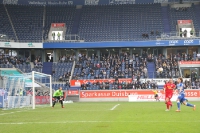 Spielszenen Bochum beim MSV Duisburg 2015