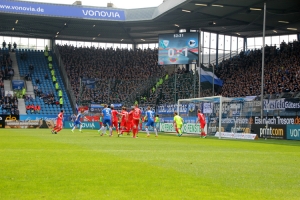 Spielszenen Bochum gegen Bielefeld 07. Mai 2017
