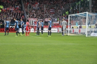 Spielszenen Bochum gegen Düsseldorf 2015