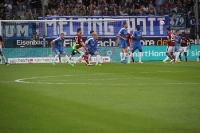 Spielszenen Bochum gegen Nürnberg