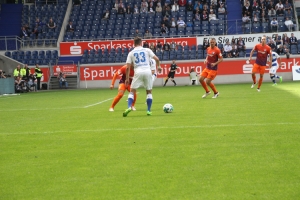 Spielszenen Bochum in Duisburg August 2017