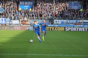 Spielszenen Bochum Karlsruher SC