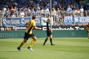 Spielszenen VfL Bochum gegen Dresden August 2017