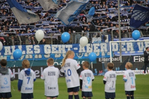 Support Bochum Fans gegen Dresden 28-04-2017