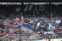 VfL Fans und Choreo gegen 1860 München