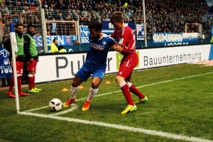 Spielszenen Würzburg in Bochum Februar 2017