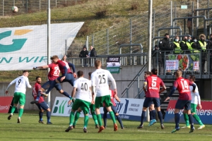 Wuppertaler SV vs. Preußen Münster Spielfotos 06-03-2022