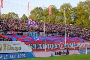 Wuppertaler SV Fans Pokal Halbfinale RWE 03.05.2022