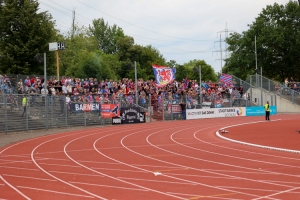 Wuppertaler SV Fans in Wattenscheid 31.07.2022