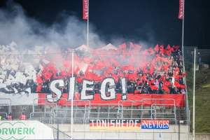 Wuppertaler SV Choreo Alles auf Sieg Niederrheinpokal 2023