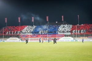 Wuppertaler SV Choreo Alles auf Sieg Niederrheinpokal 2023
