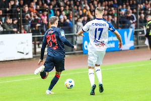 Davide-Jerome Itter,Patrick Posavec FC Remscheid vs. Wuppertaler SV 30.08.2023