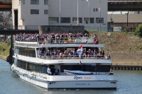 Schiffstour Fans Wuppertaler SV nach Duisburg Mai 2016
