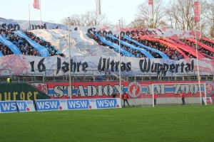 WSV Choreo 16 Jahre Ultras Wuppertal