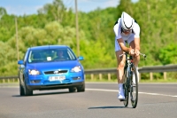 Streckenimpressionen: Deutsche Radmeisterschaften 2012, Einzelzeitfahren der Männer