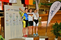 Siegerehrung, dritter Wettkampftag DM Bahnradsport 2012