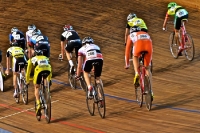 Punktefahren der männlichen U17, DM Bahnradsport 2012