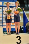 Siegerehrung Teamsprint der Frauen, EM 2013