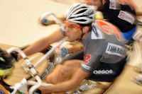Der Schweizer Radsportler Franco Marvulli beim Berliner Sechstagerennen 2011