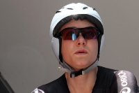 An der Startrampe: Einzelzeitfahren der Frauen, Rad-DM 2012