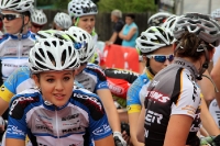 Kurz vor dem Start: Straßenrennen Elite Frauen, Rad-DM 2012